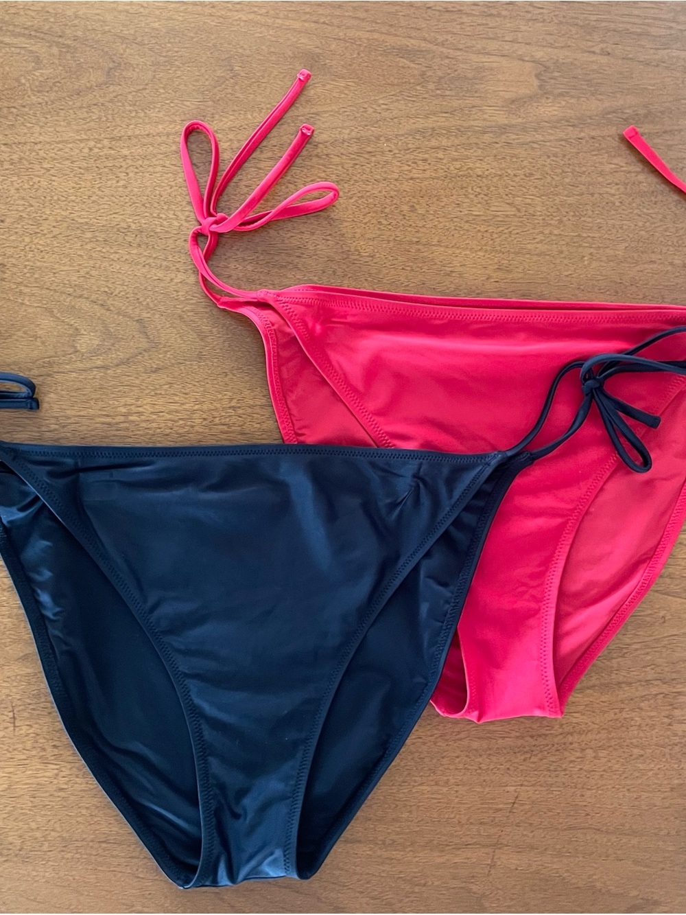 TWO girlfriend collective side tie string bikini swim bottoms